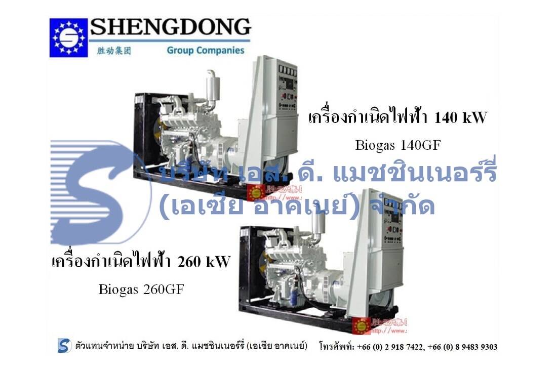 Shengdong 140-260 kW Generator Set
